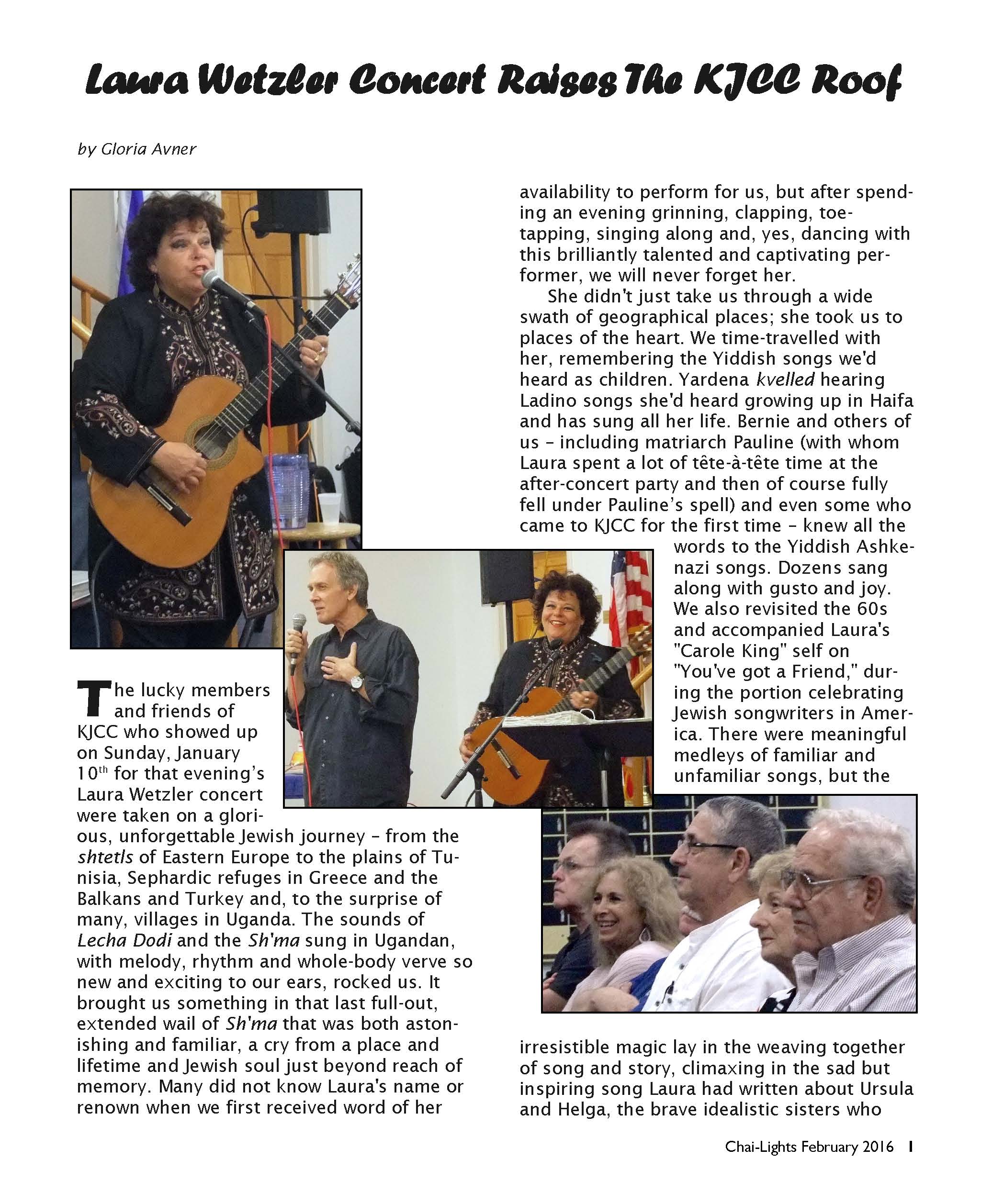 Keys Concert Review Page 1